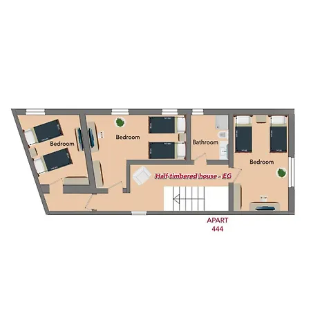 Ny-golden Apartments-dortmund Airport Apartman
