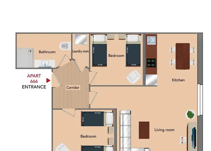 Apartamento Ny-golden Apartments-dortmund Airport Dortmund