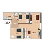 Apartmán Ny-golden Apartments-dortmund Airport Dortmund