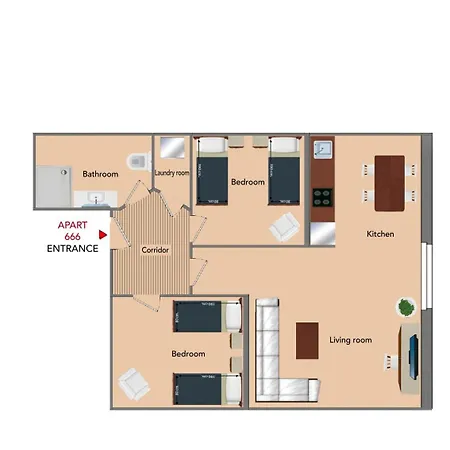 Appartement Ny-golden Apartments-dortmund Airport Dortmund