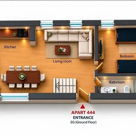 Ny-golden Apartments-dortmund Airport Appartement Dortmund