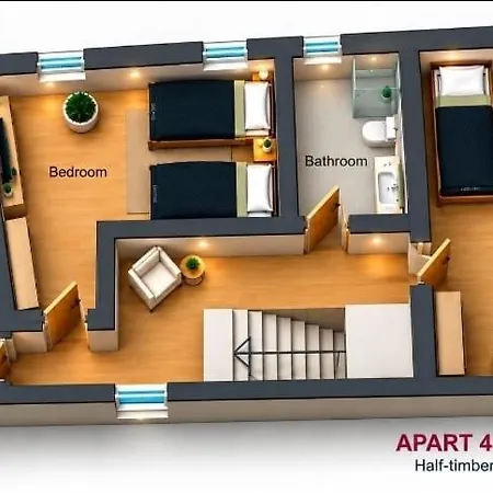 Appartement Ny-golden Apartments-dortmund Airport