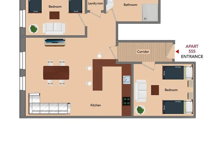 Apartamento Ny-golden Apartments-dortmund Airport *
